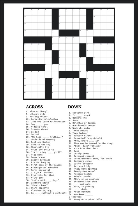 Crossword Puzzles Online .